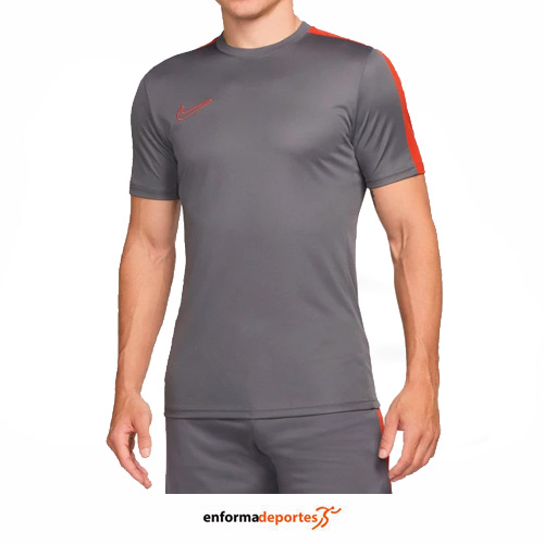 CAMISETA HOMBRE NIKE DF ACD23 TOP SS BR | IRON GREY/DRAGON RED/DRAG