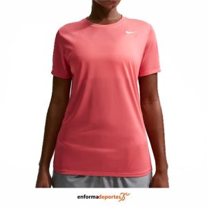 Camiseta Mujer Nike Dri-Fit | SEA CORAL/WHITE