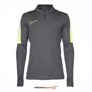 SUDADERA HOMBRE NIKE DF ACD23 DRIL TOP BR | ANTHRACITE/VOLT/VOLT