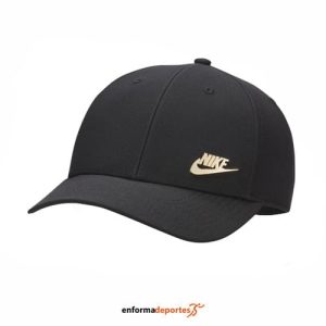 Gorra unisex Nike Dri-Fit Club | BLACK/METALLIC GOLD