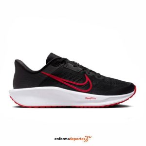 Zapatilla Hombre Nike Quest 6 | BLACK/WHITE-UNIVERSITY RE