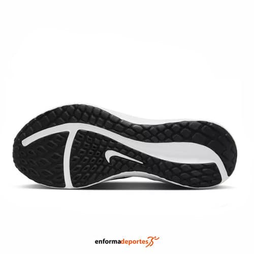 Zapatilla hombre Nike Downshifter 13 | WHITE/BLACK-GREEN SHOCK - Imagen 4