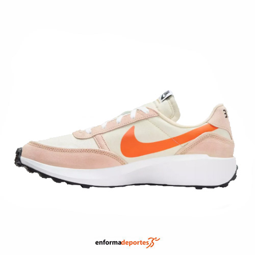ZAPATILLA HOMBRE NIKE WAFFLE DEBUT | HEMP/SAFETY ORANGE-SANDDR - Imagen 3