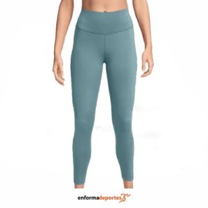 MALLA NIKE ONE WOMEN’S HIGH-WAISTED 7/8 L | DENIM TURQ/BLACK