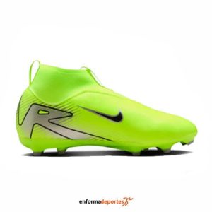 Bota Futbol Junior Nike Mercurial Superfly 10 Academy | VOLT/BLACK