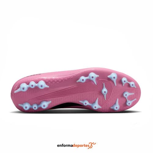 Bota Nike junior Zoom SuperFly 10 Academy Ag | MAGIC FLAMINGO/BLACK-TOTA - Imagen 4