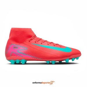 Bota Futbol Hombre Nike Mercurial Superfly 10 Academy | EMBER GLOW/AURORA GREEN