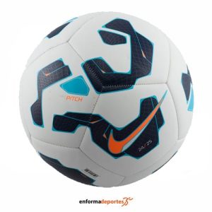 BALON FUTBOL NIKE PITCH FA24 | WHITE/BLACKENED BLUE/HYPE
