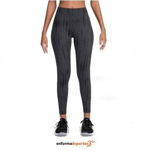 MALLA MUJER NIKE ONE HIGH-WAISTED 7/8 P | ANTHRACITE/BLACK