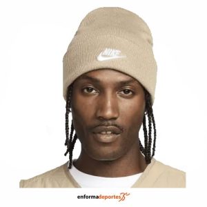 GORRO UNISEX NIKE PEAK FUTURA BEANIE | KHAKI/WHITE