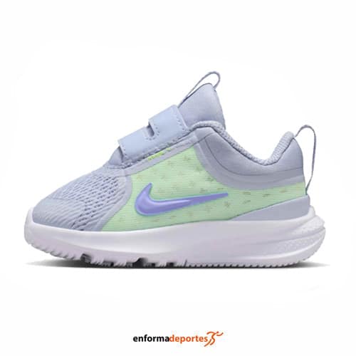 Zapatilla infantil Nike Star Runner 5 | GHOST/LIGHT THISTLE-BAREL - Imagen 3