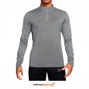 Camiseta hombre Nike Academy Dri-Fit | LT SMOKE GREY/BLACK/WHITE