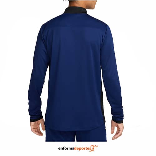 Camiseta hombre Nike Academy Dri-Fit | BLUE VOID/BLACK/ORANGE PU - Imagen 3
