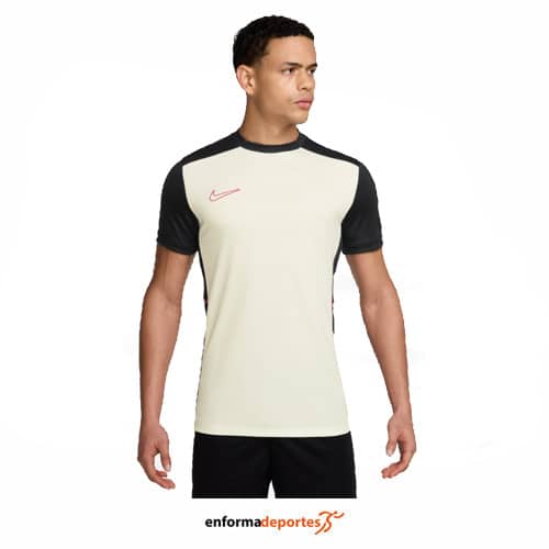 Camiseta hombre Nike Academy Dri-Fit | SAIL/BLACK/UNIVERSITY RED
