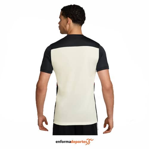 Camiseta hombre Nike Academy Dri-Fit | SAIL/BLACK/UNIVERSITY RED - Imagen 3