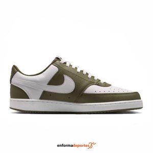 Zapatilla hombre Nike Court Vision Low | MEDIUM OLIVE/WHITE