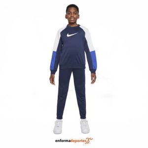 Chándal junior Nike Sportswear Dri-Fit  | MIDNIGHT NAVY/WHITE/GAME