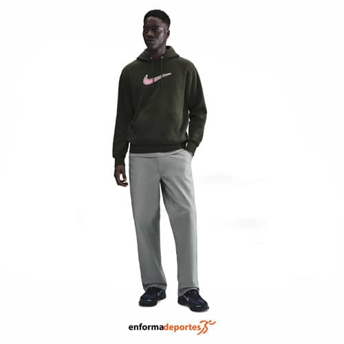 Sudadera hombre Nike Sportswear Club Gx Hoodie Oc1 | SEQUOIA/SEQUOIA - Imagen 2