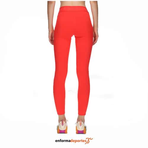 Malla mujer Nike Pro Mid-Rise Full Leng | LT CRIMSON/WHITE - Imagen 3