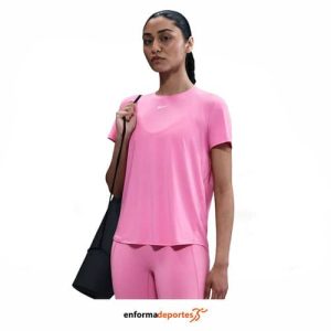 Camiseta mujer Nike One Classic Dri-Fit | PLAYFUL PINK/WHITE