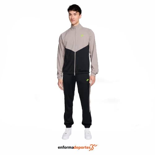 Chandal Hombre Nike Windrunner | BLACK/MOON PARTICLE/VOLT