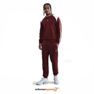 Pantalón Hombre Nike Sportswear Club Joggers | DARK TEAM RED/WHITE
