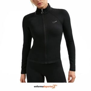 Chaqueta mujer Nike One Fitted Dri-Fit | BLACK/WHITE
