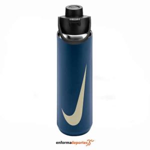 Botella Nike SS Recharge Ghug Bottle 24 Oz Rfsh | BLUBLABRO