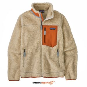 CHAQUETA MUJER PATAGONIA RETRO-X | DARK NATURAL