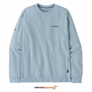 Sudadera hombre Patagonia Fit Roy Icon Uprisal Crew | FLECK BLUE