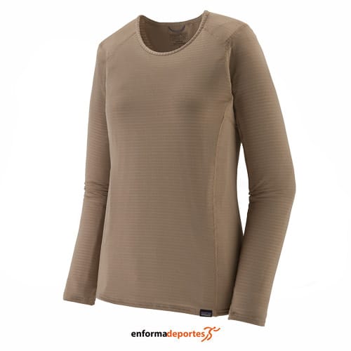 CAMISETA MUJER PATAGONIA CAP TW CREW | SEABIRD GREY - Imagen 2