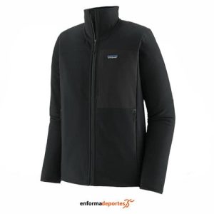 CHAQUETA HOMBRE PATAGONIA R2 TECHFACE | NEGRO