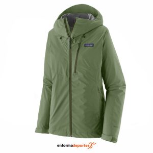 CHAQUETA MUJER PATAGONIA GRANITE CREST RAIN JACKET | TERRAIN GREEN