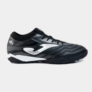 Zapatillas Futbol Powerful 2501 TF Negro Blanco