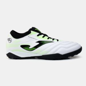 Zapatillas Futbol Powerful 2501 TF Negro Blanco Verde