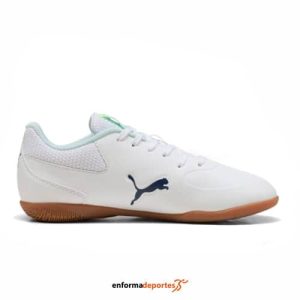 Zapatilla junior Puma Truco III | WHITE-AQUA-FI