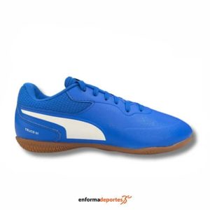 Zapatilla junior Puma Truco III | BLUE-PUMA WH