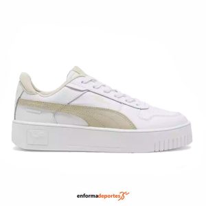 ZAPATILLA MUJER PUMA CARINA STREET | WHITE-PUTTY