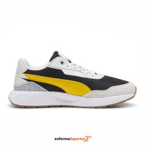 ZAPATILLA HOMBRE PUMA RUNTAMED PLUS | BLACK-YELLOW