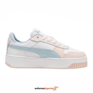 ZAPATILLA JUNIOR PUMA CARINA STREET | WHITE-FROSTED
