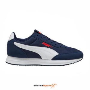 Zapatillas Hombre Puma R78 Lightwind | NAVY-PUMA RED