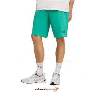 Pantalón corto hombre Puma Ess No.1 Logo | GREEN