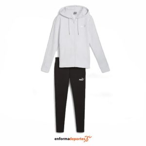 CHANDAL MUJER PUMA METALLIC TRACKSUIT SILVER MIST | MIST