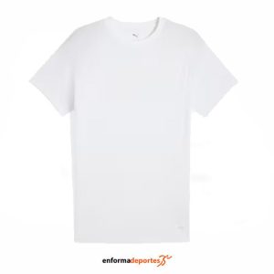 CAMISETA HOMBRE PUMA EVOSTRIPE PUMA WHITE | WHITE