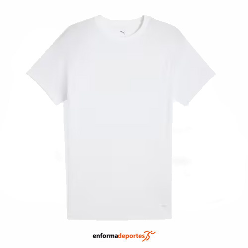 CAMISETA HOMBRE PUMA EVOSTRIPE PUMA WHITE | WHITE