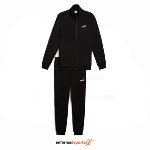 Chandal Hombre Puma Essentials Sweat Suit | BLACK