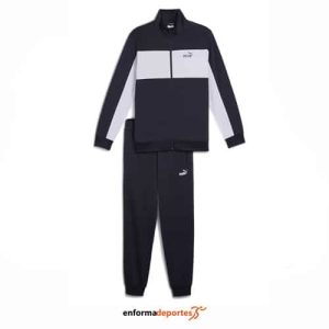 CHANDAL HOMBRE PUMA POLY COLORBLOCK FOR ALL TIME RED | NAVY