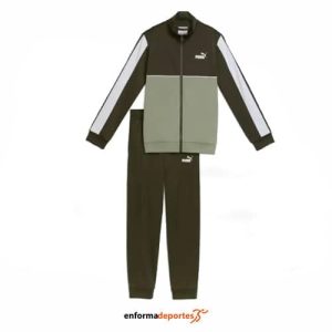 Chándal Junior Puma Sport Poly | OLIVE