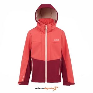 Softshell junior Regatta Haydenbury II | RED SKY/RUMBA RED