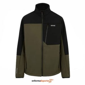 Softshell Hombre Regatta Moutdale | OLIVENGT/BLK
